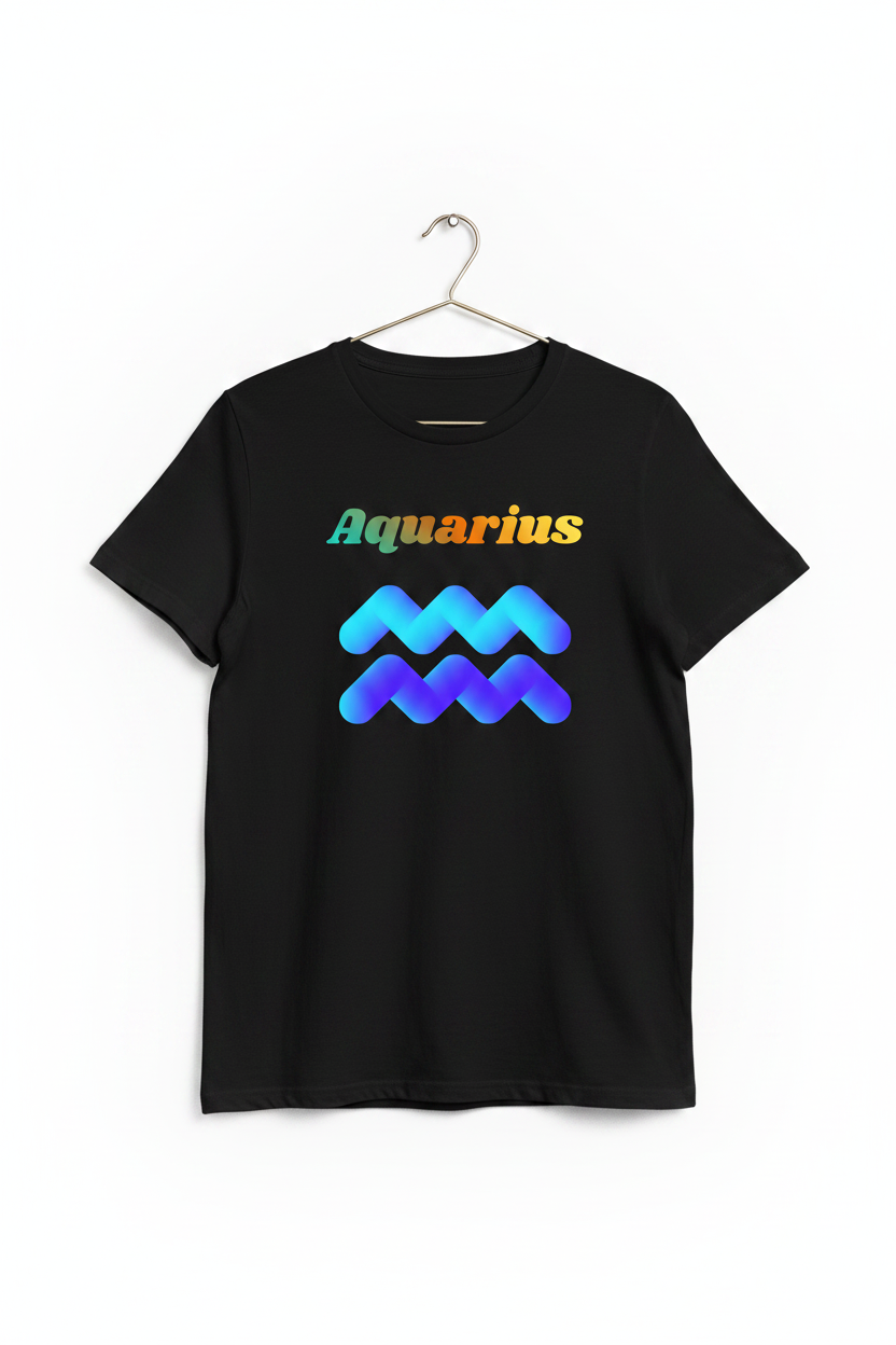 Aquarius Zodiac tshirt