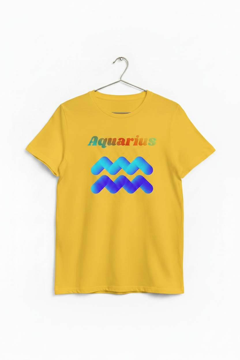 Aquarius Zodiac tshirt