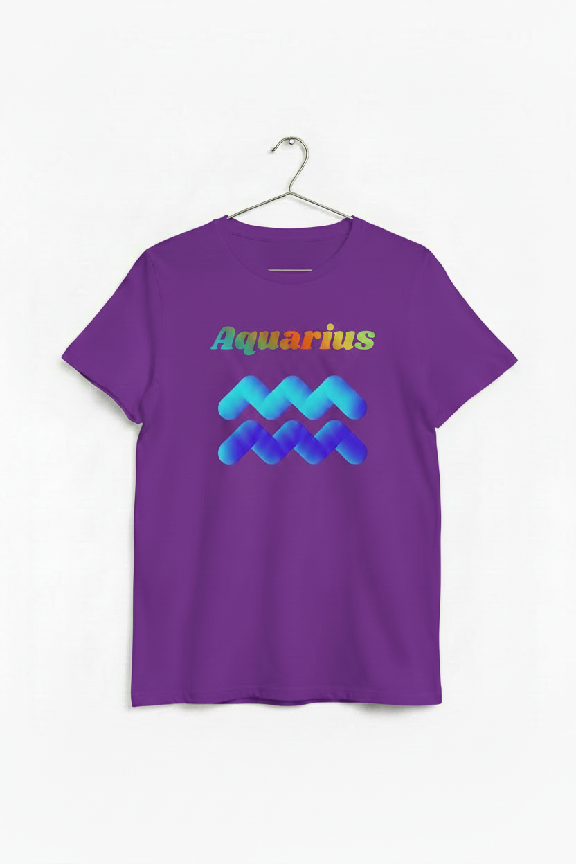 Aquarius Zodiac tshirt