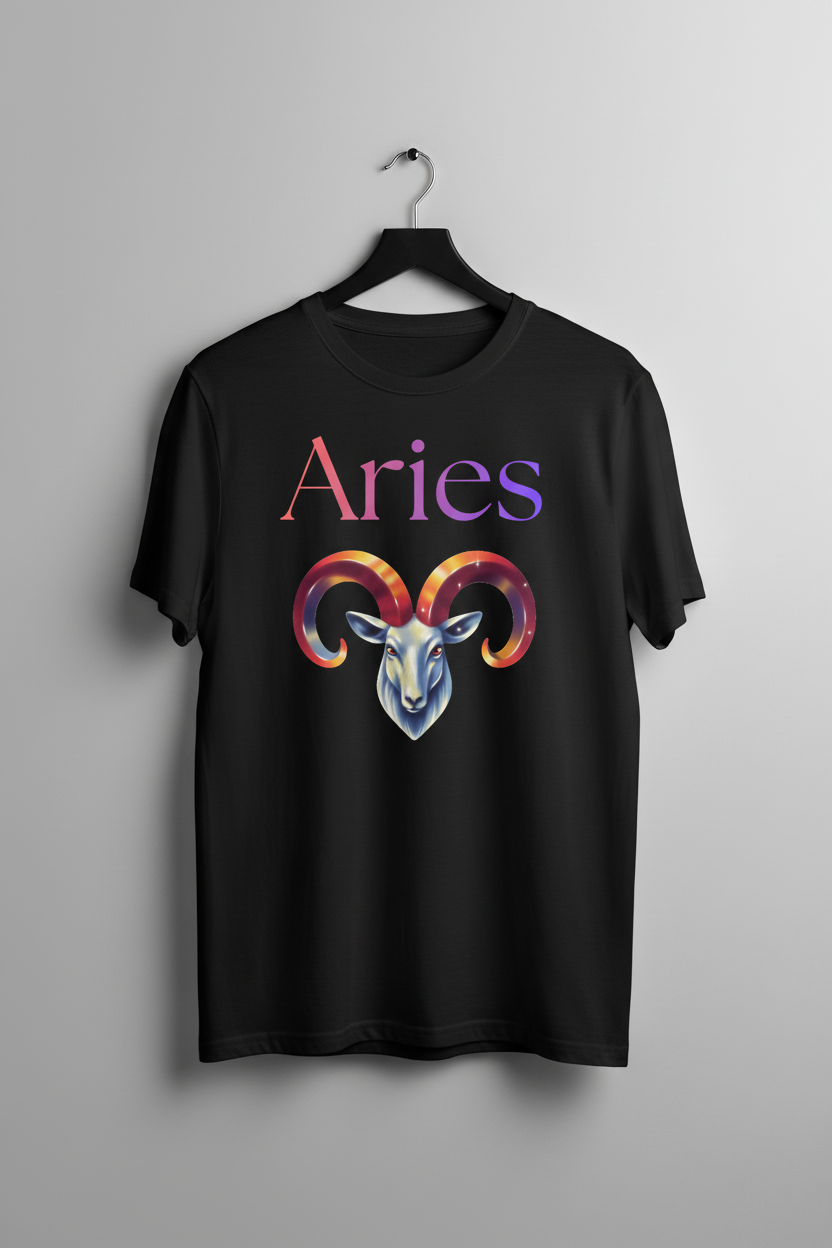 Aries Zodiac tshirt