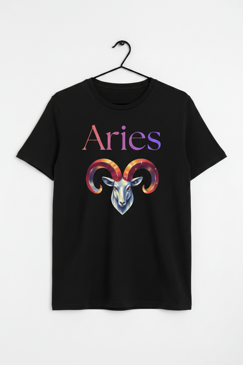 Aries Zodiac T shirt