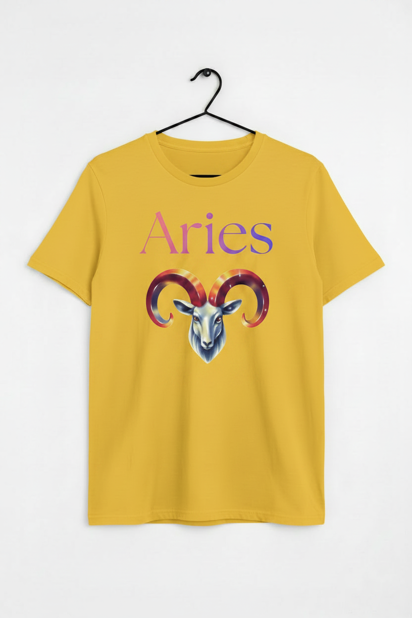 Aries Zodiac T shirt