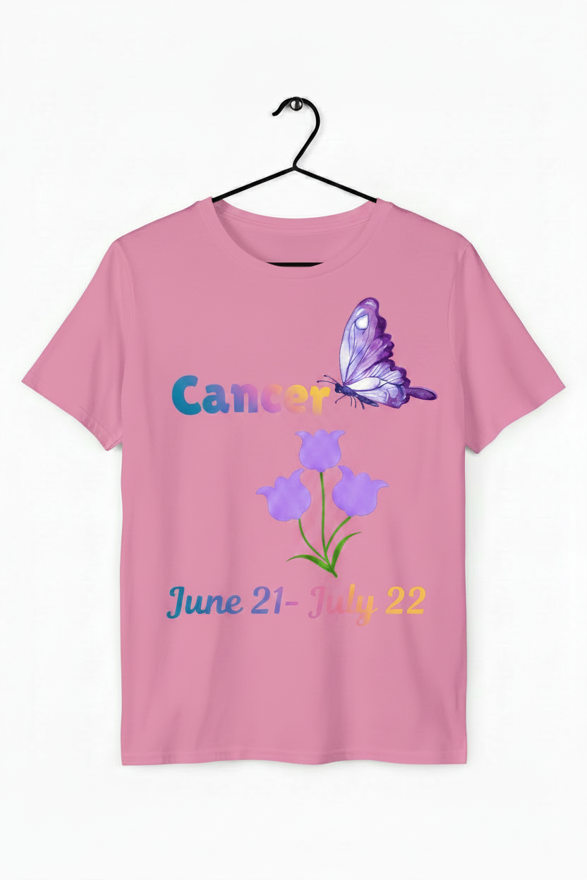 Cancer Zodiac T shirt 2