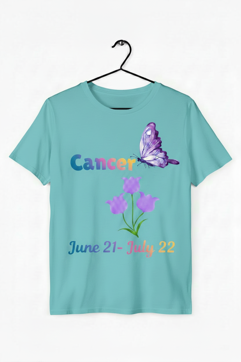 Cancer Zodiac T shirt 2
