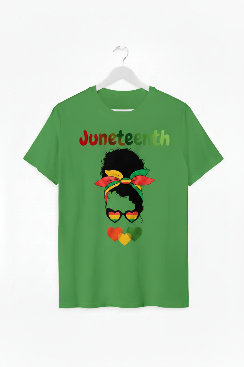 Juneteenth Woman  Plus size tshirt