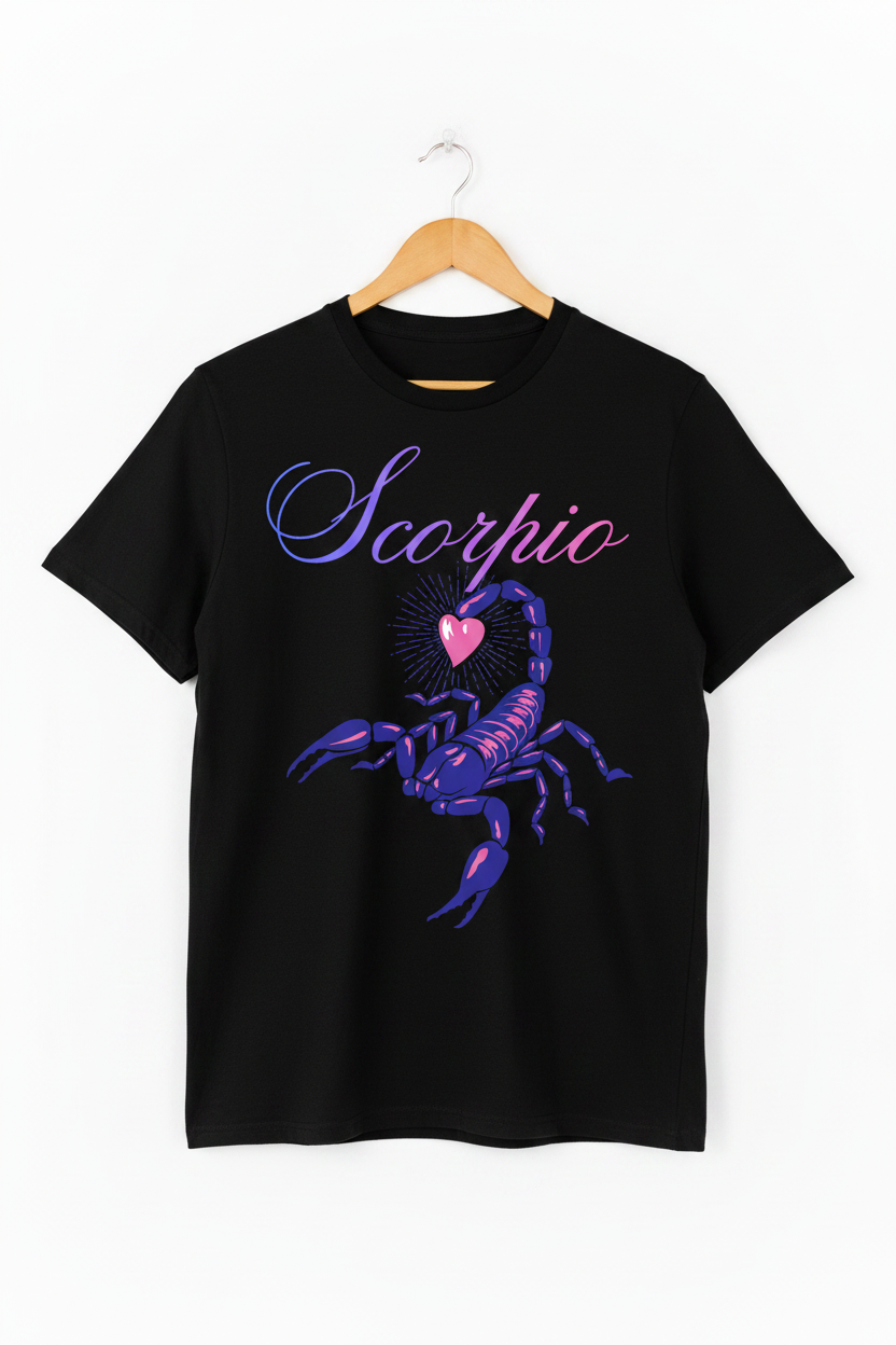 Scorpio Zodiac Tshirt