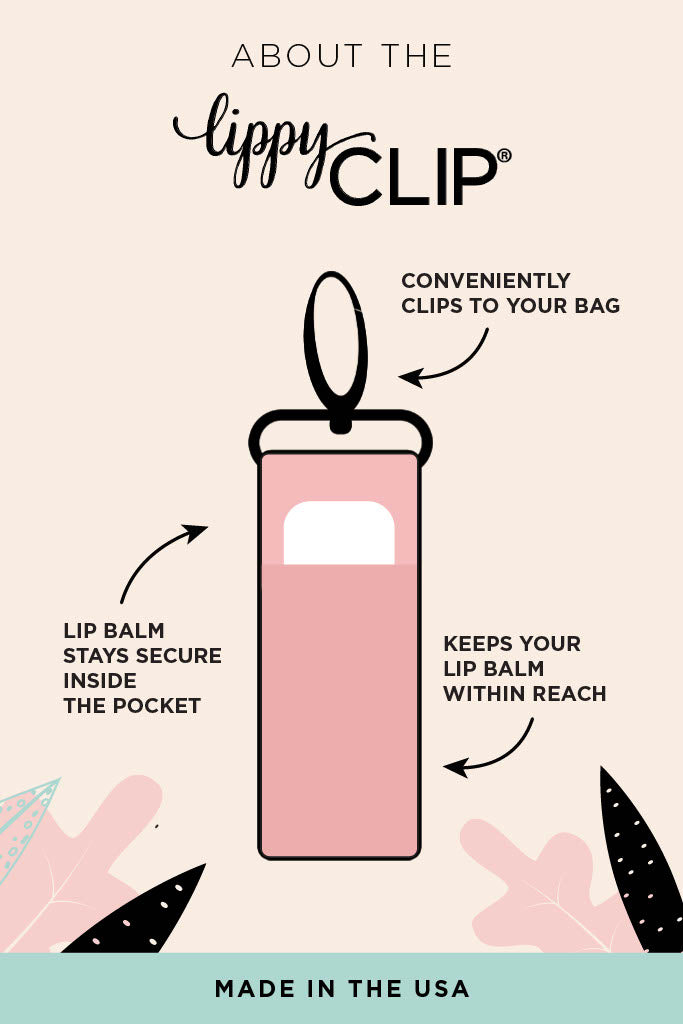 Frozen Snowflakes LippyClip® Lip Balm Holder