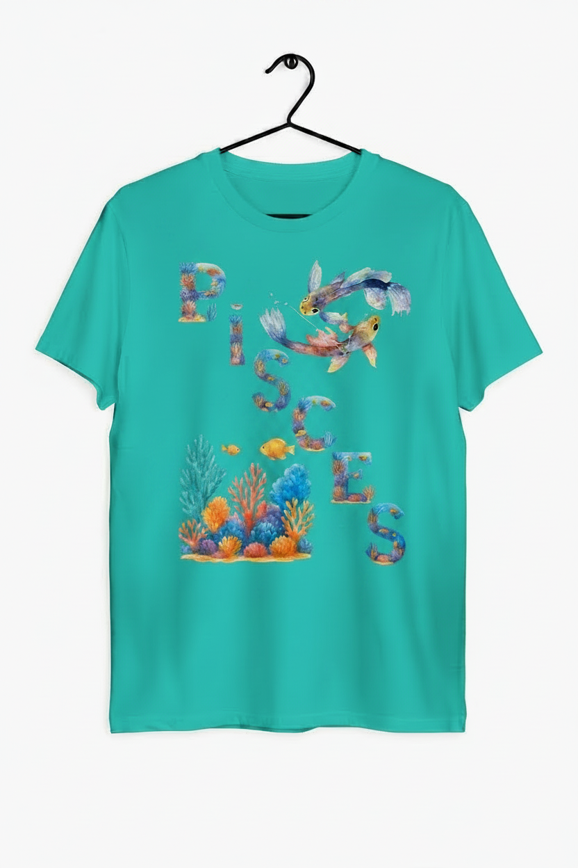 Pisces Zodiac t shirt Plus size