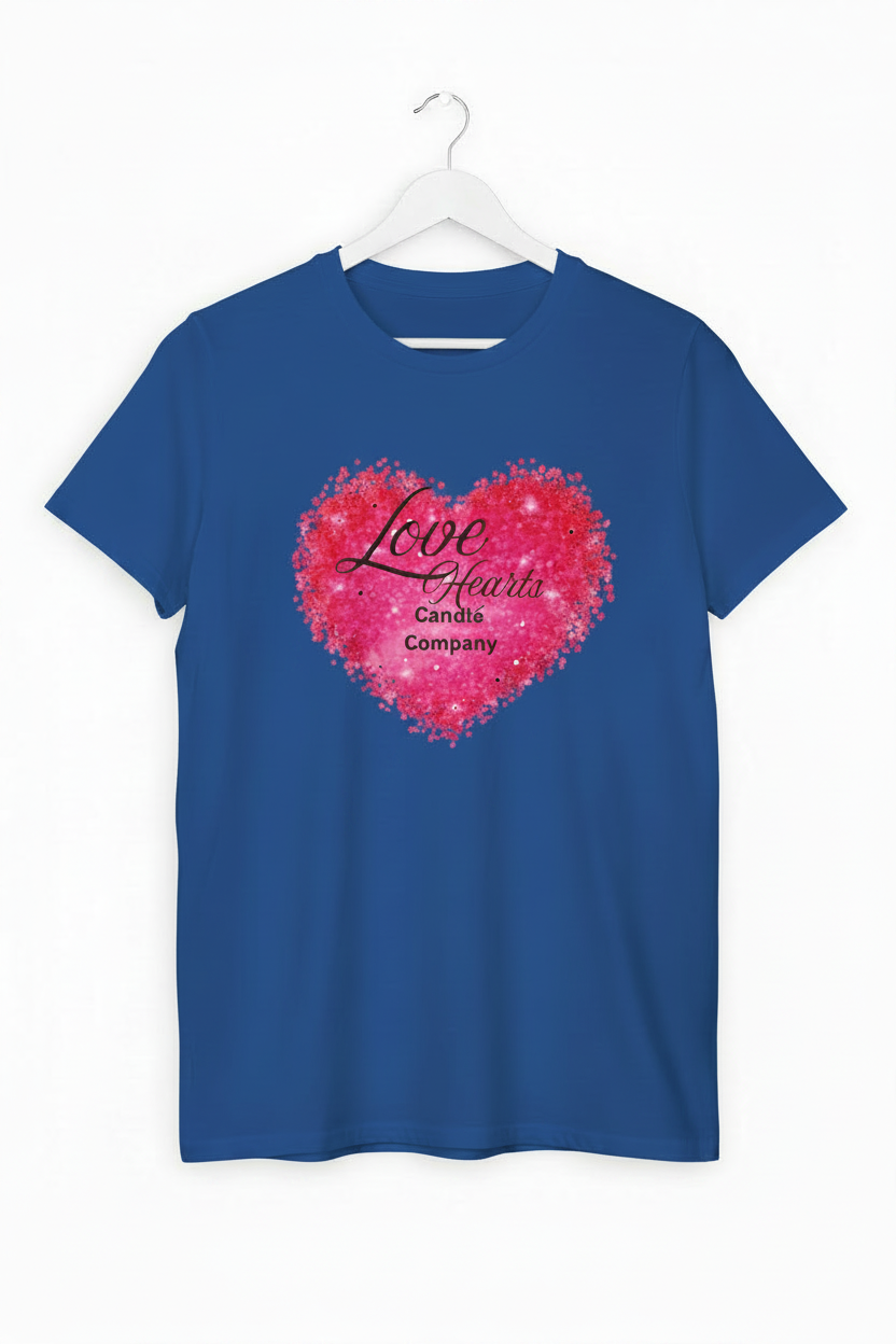 Love Hearts Candle Company tshirt