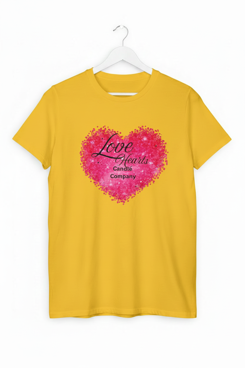 Love Hearts Candle Company tshirt