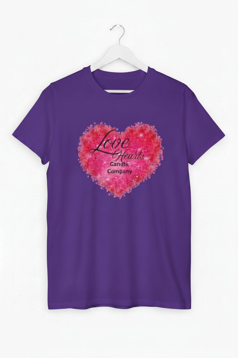Love Hearts Candle Company tshirt