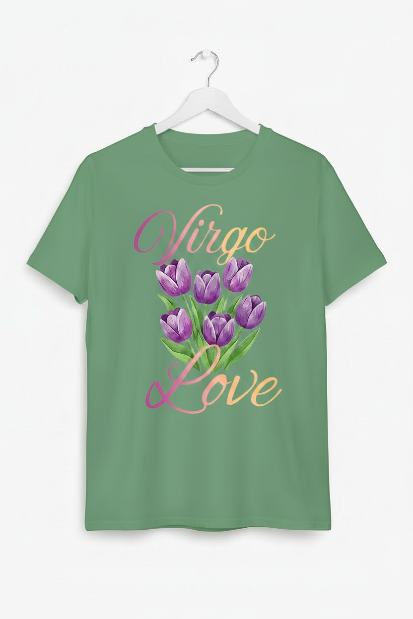 Virgo love Zodiac tshirt