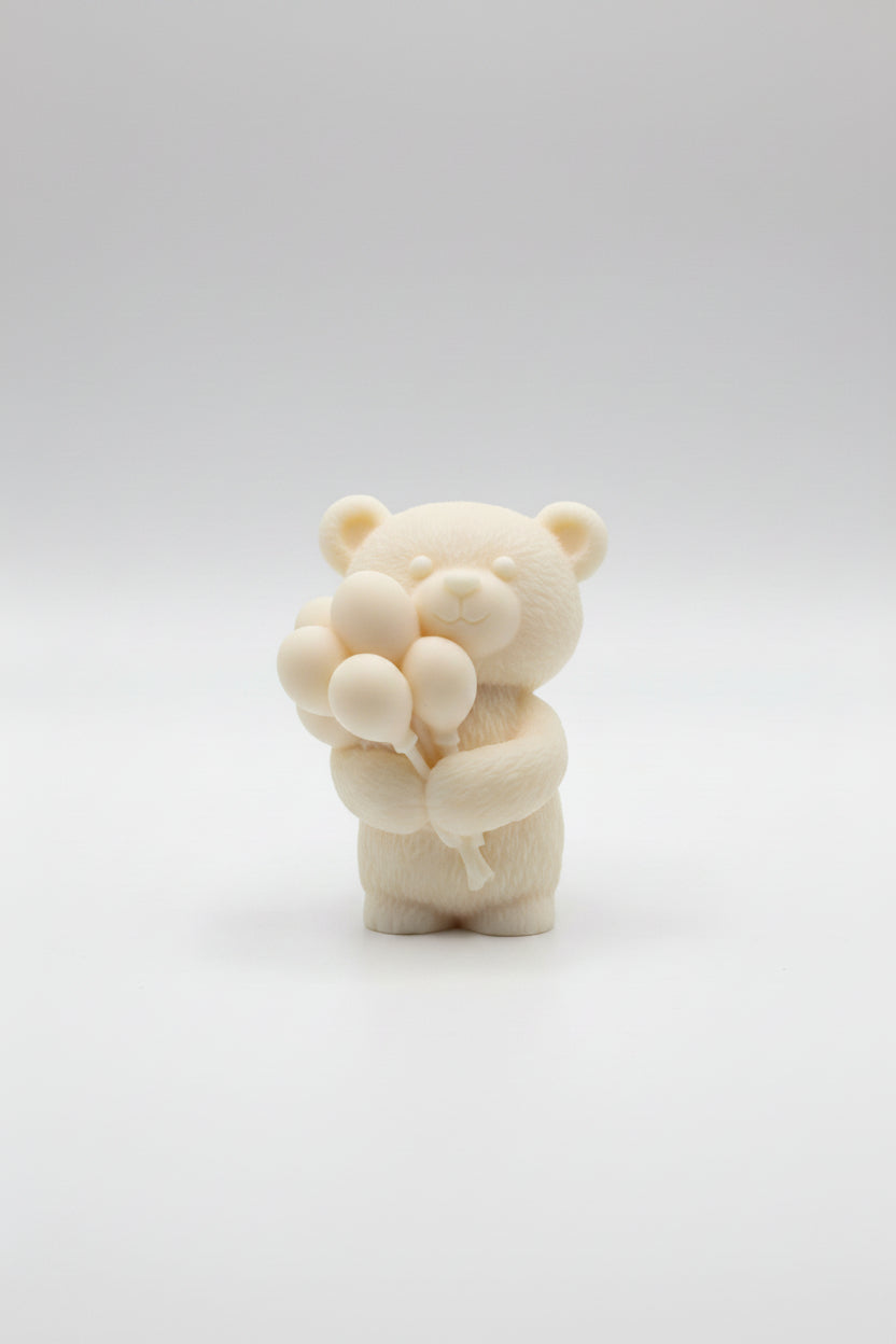 Almond Macaroon Balloon Bear wax Melt