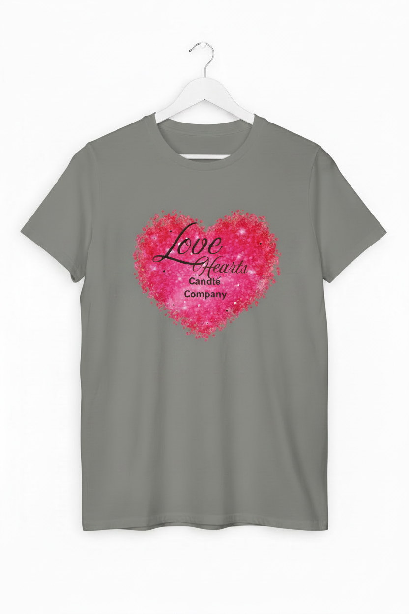 Love Hearts Candle Company tshirt