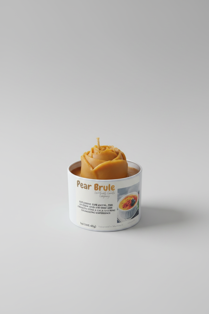 Pear Brule with Rose