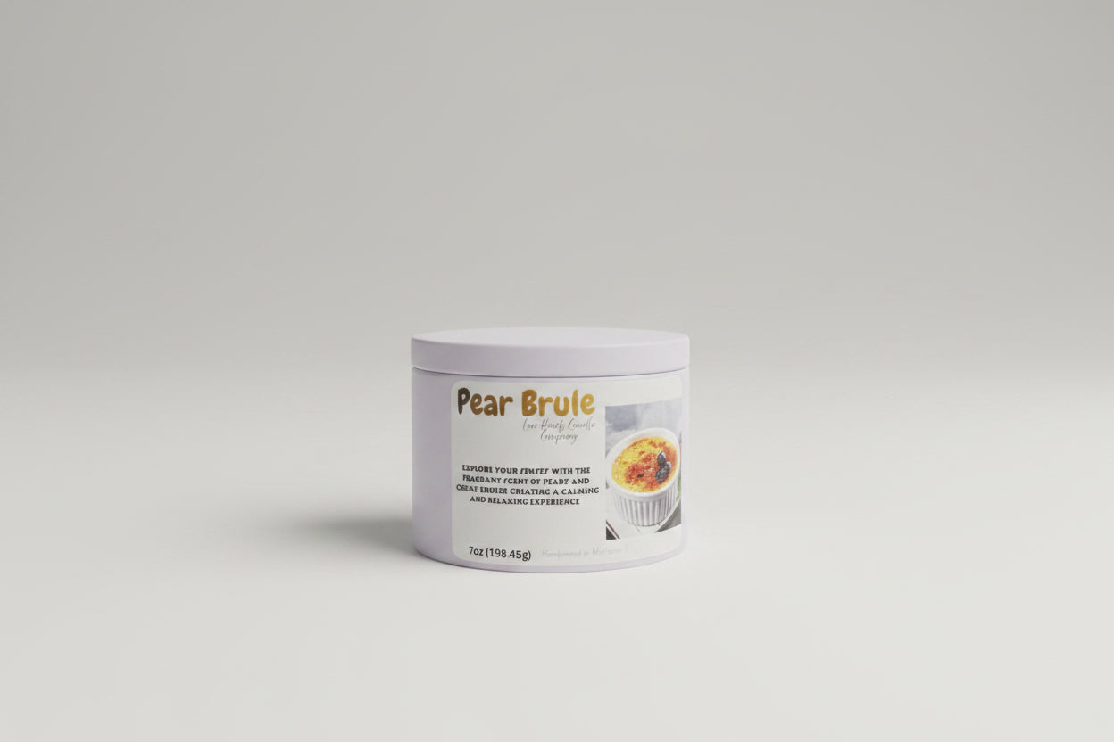 Pear Brule Candle
