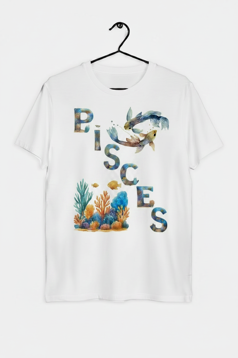 Pisces Zodiac tshirt