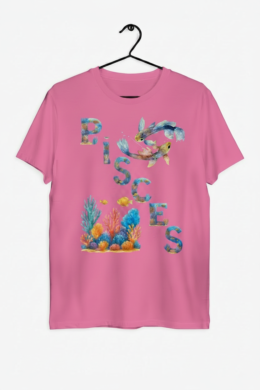 Pisces Zodiac t shirt Plus size