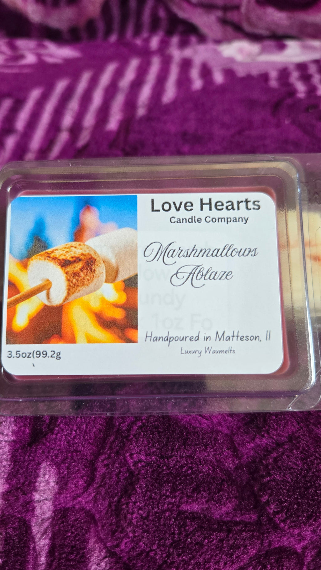 Marshmallows Ablaze Candle Wax Melt