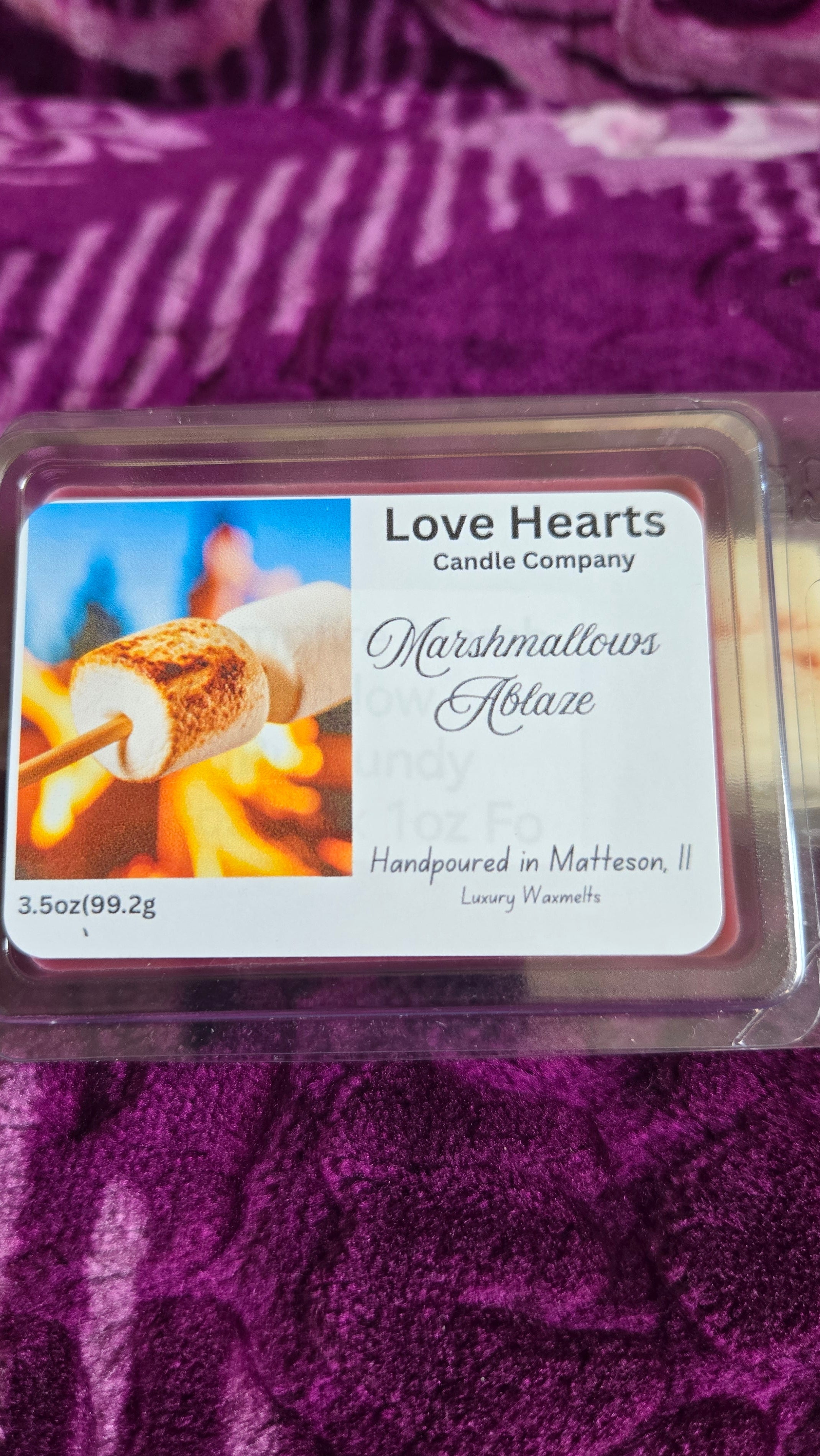 Marshmallows Ablaze Candle Wax Melt