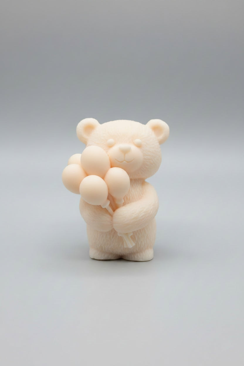 Almond Macaroon Balloon Bear wax Melt