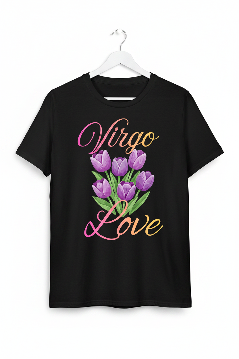 Virgo love Zodiac tshirt