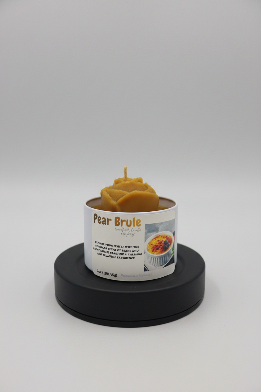Pear Brule with Rose
